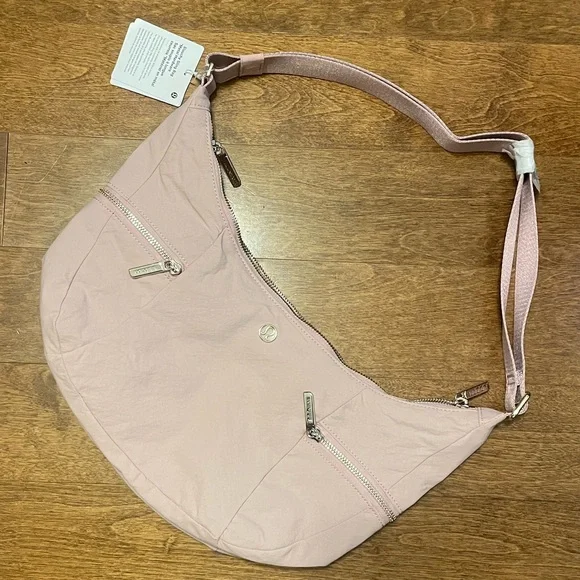 Lululemon Athletica Pink Haze Slouchy Shoulder Bag - Picture 11 of 12